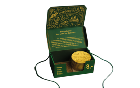 Dieci talleri in un'elegante confezione regalo